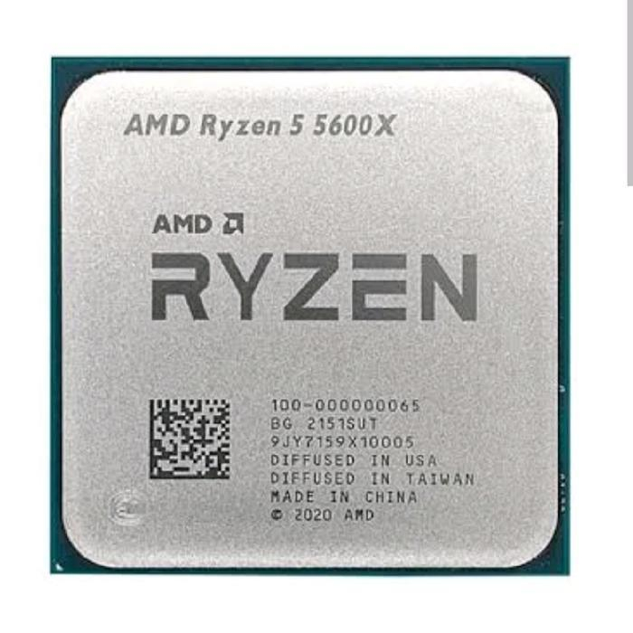 AMD RYZEN 5 5600X 6C/12T UP TO 4.6 GHz CACHE 32MB AM4 [TRAY] - NO FAN