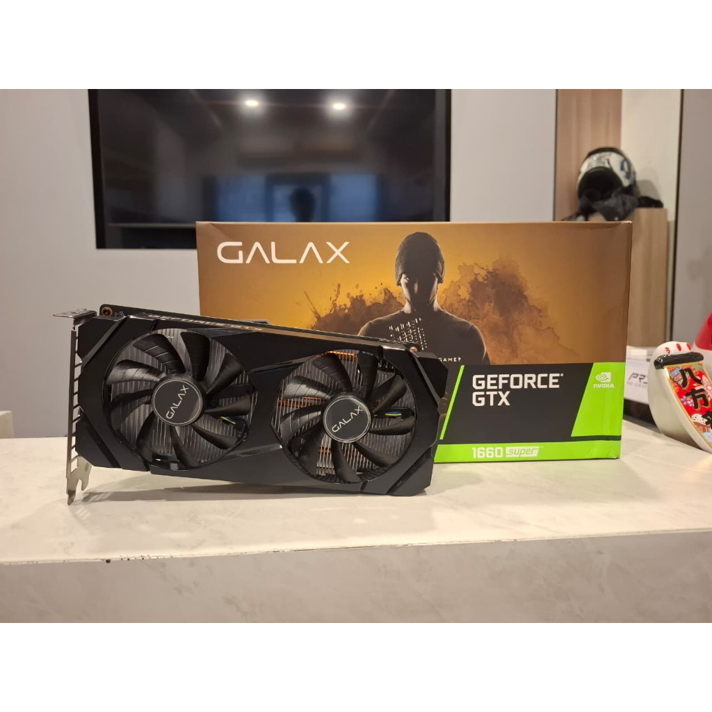 VGA NVIDIA GALAX Geforce GTX 1660 SUPER / GTX1660 SUPER 6GB GDDR6 - Second 2ND