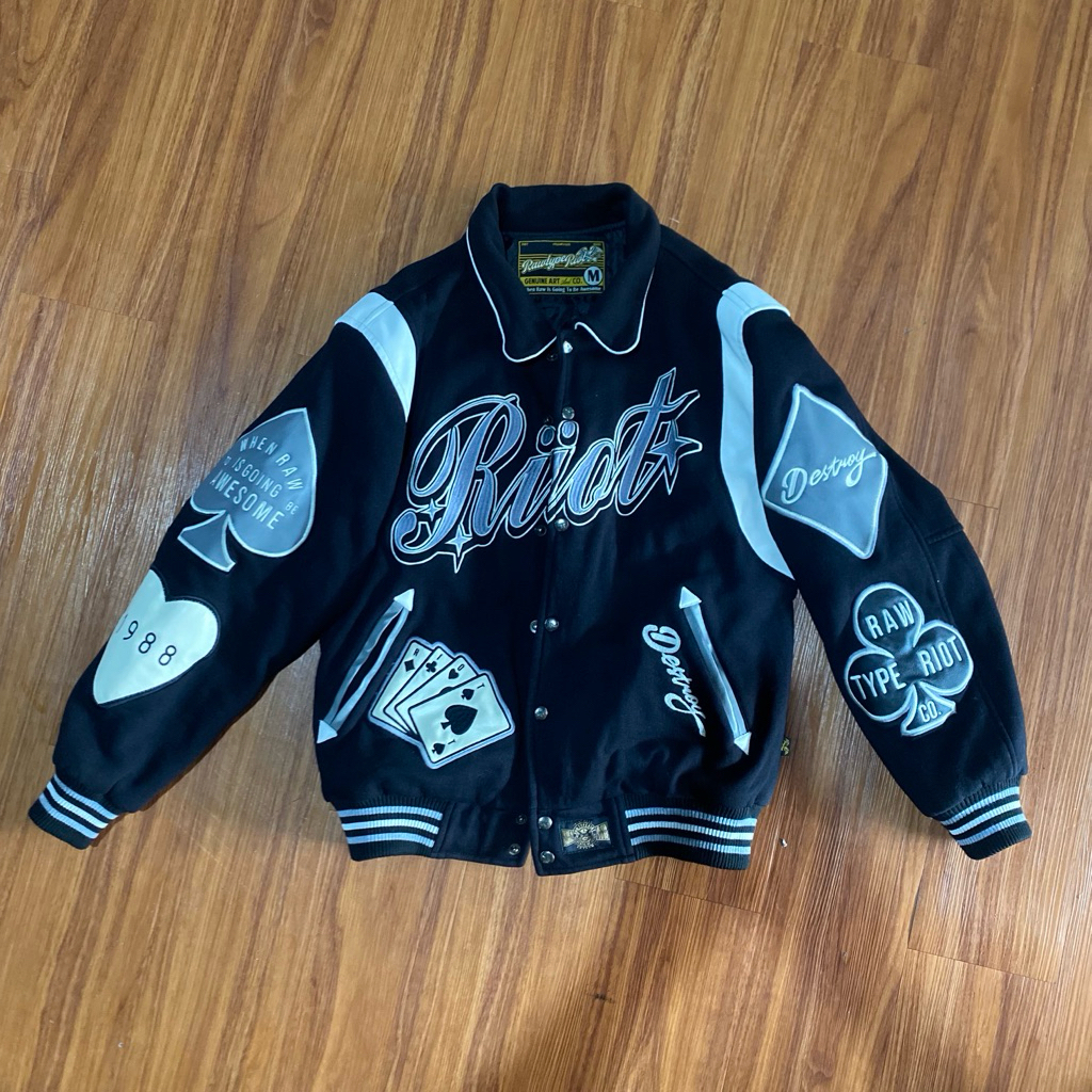 JACKET VARSITY RAWTYPE RIOT TOMCAT 6