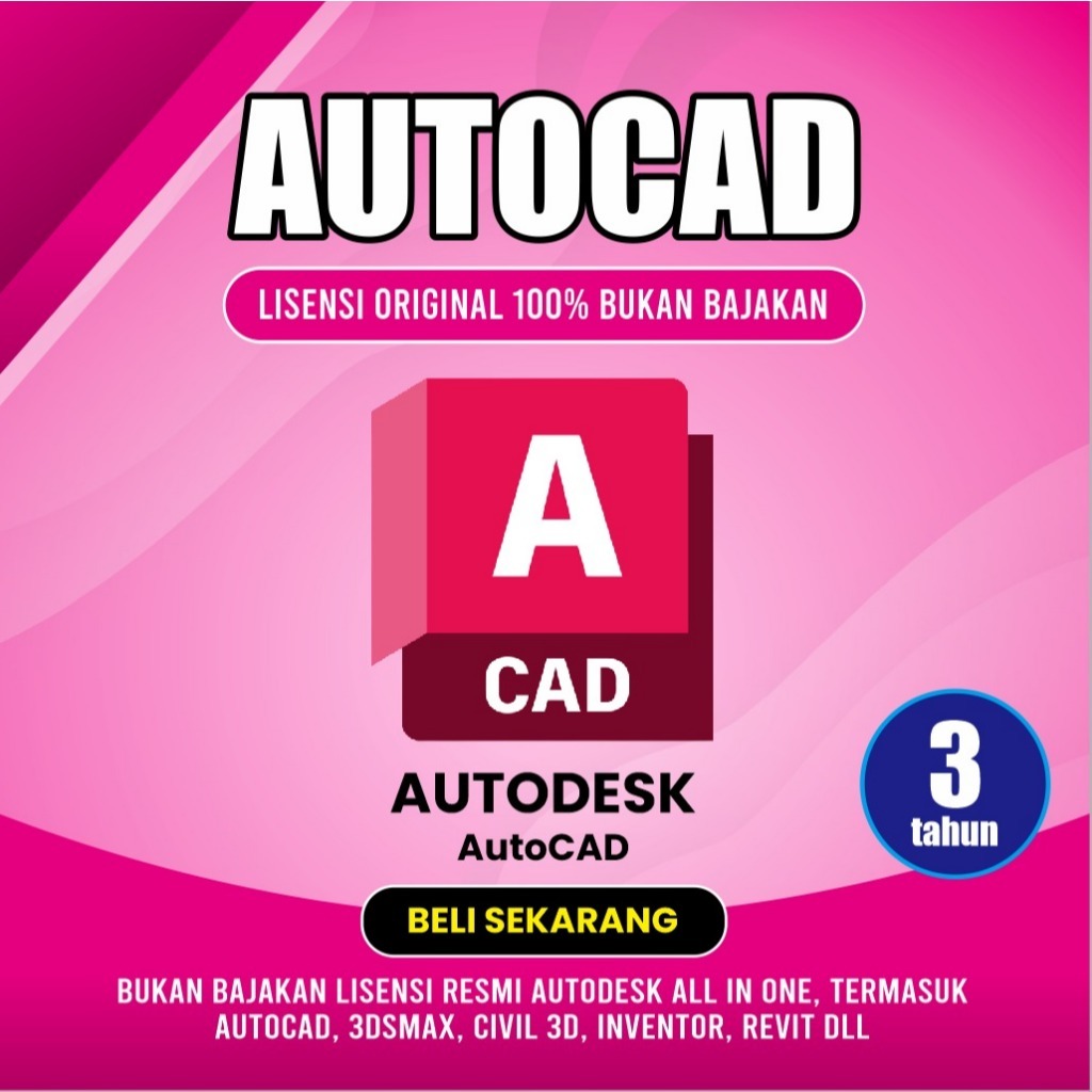 Lisensi Autocad Original Resmi Lisensi Pasti Original 3 Tahun