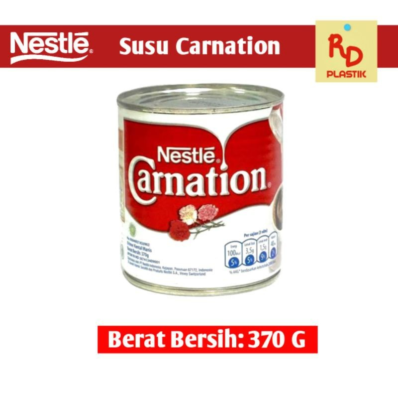 Susu kental manis Carnation 365 G / Carnation kental manis 365 gr / Krimer kental manis carnation