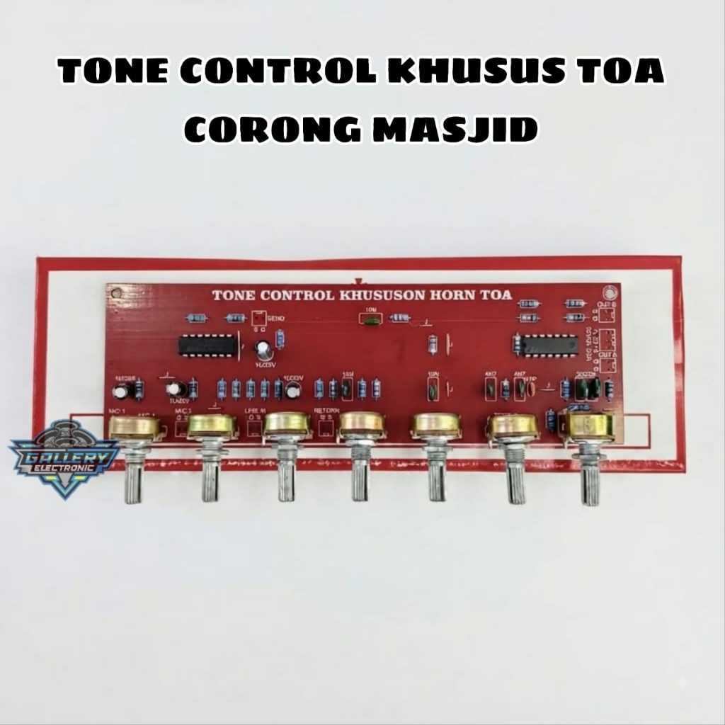 Tone Kontrol Khusus TOA  / Tone Control Horn TOA Corong Masjid Lengkap Fitur Send + Return