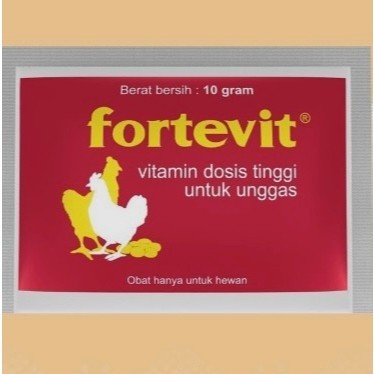 Fortevit 10gr (1 kotak = isi 30 bungkus)