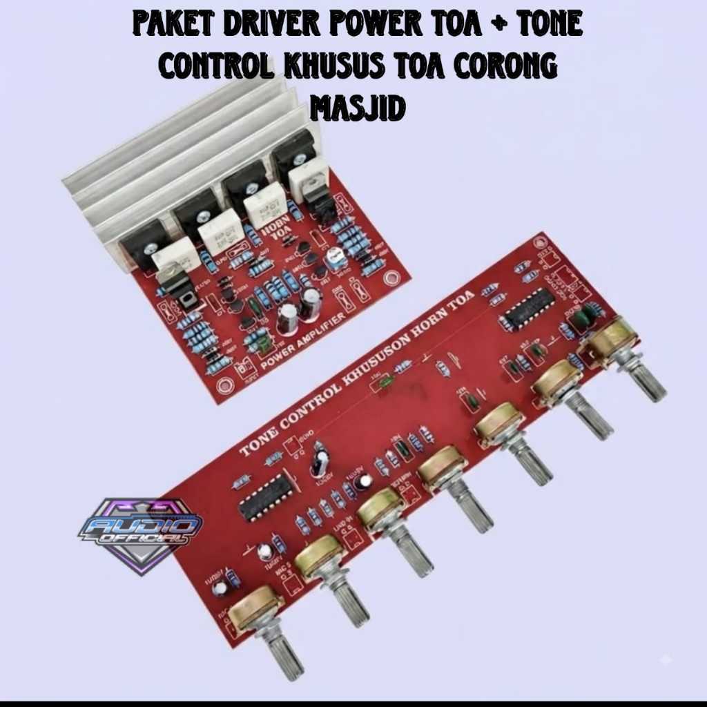 PA Horn TOA + Kontrol Khusus TOA / Paket Power Horn TOA + Tone Control / Paket Power Horn TOA + Tone