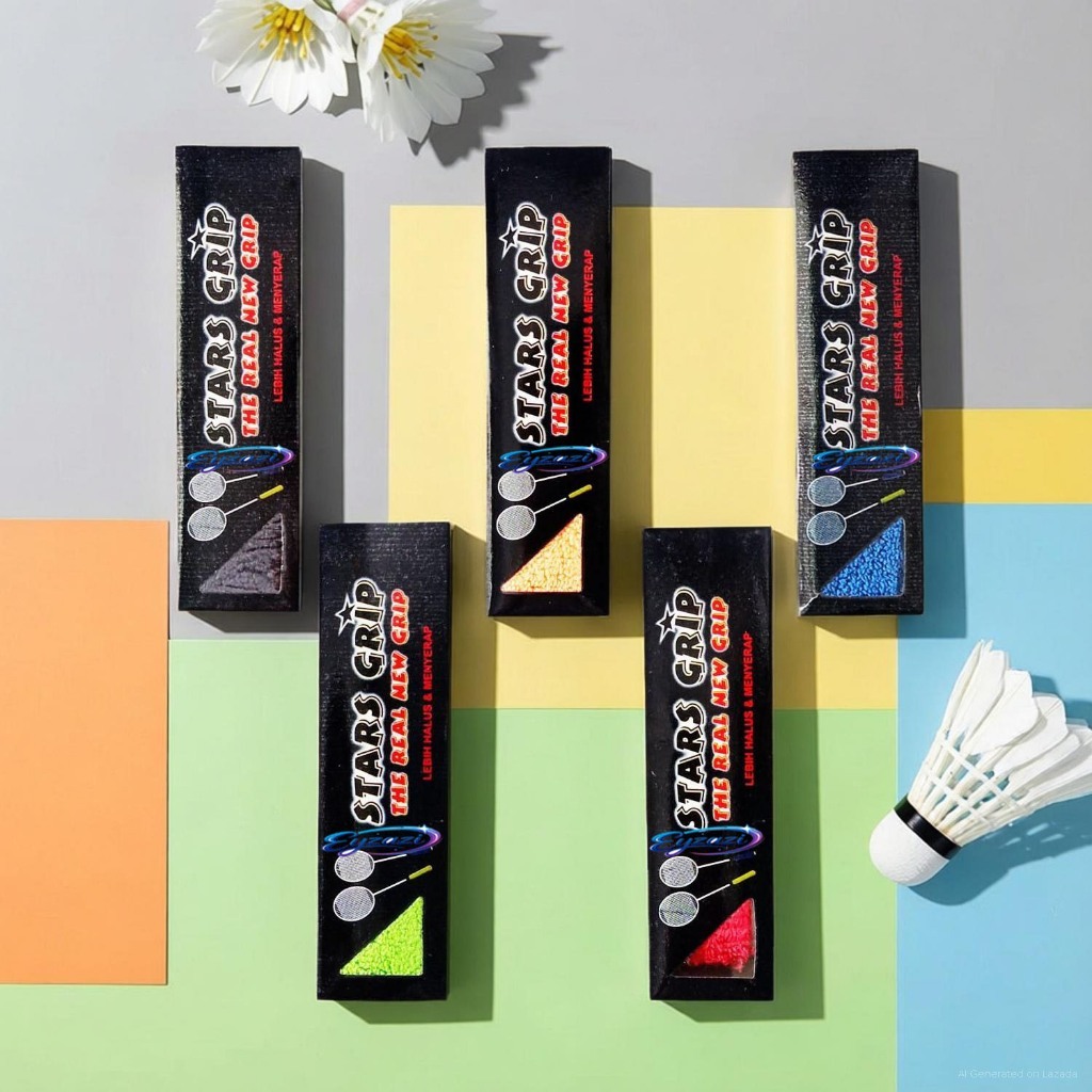 Star Grip Handuk Grip Badminton Star Grip