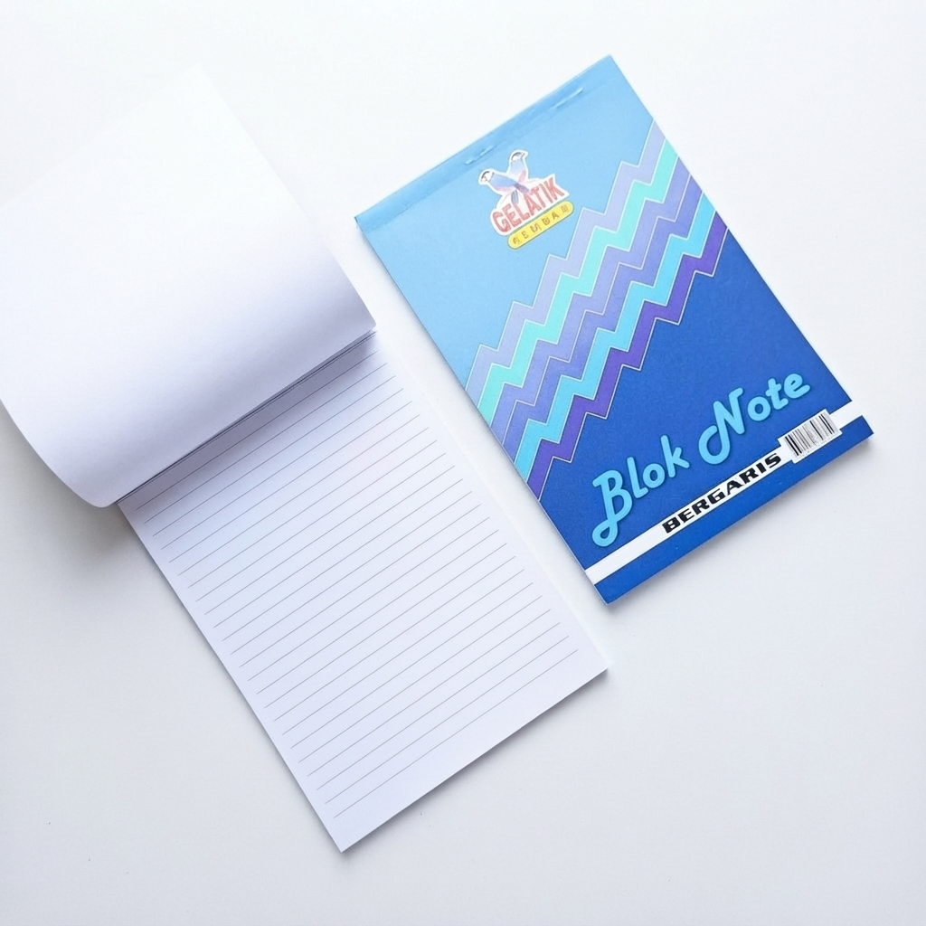 1Pcs Block Note kecil Gelatik -Block note Garis
