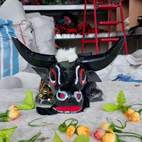 Best Offer Barongan Bantengan Bahan Kayu Premium/ Banteng Kayu/ Banteng Anak/ Bantengan Murah [ Ukur