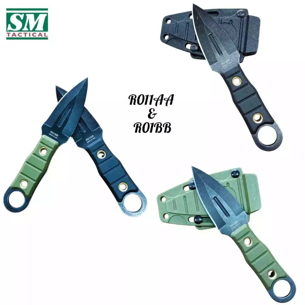 Pisau Tactical Mini Karambit SM Tactical R01AA R01BB Outdoor Survival Camping EDC Full Tang