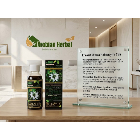 Minyak Habbatussauda HABBASYIFA CAIR 60ml