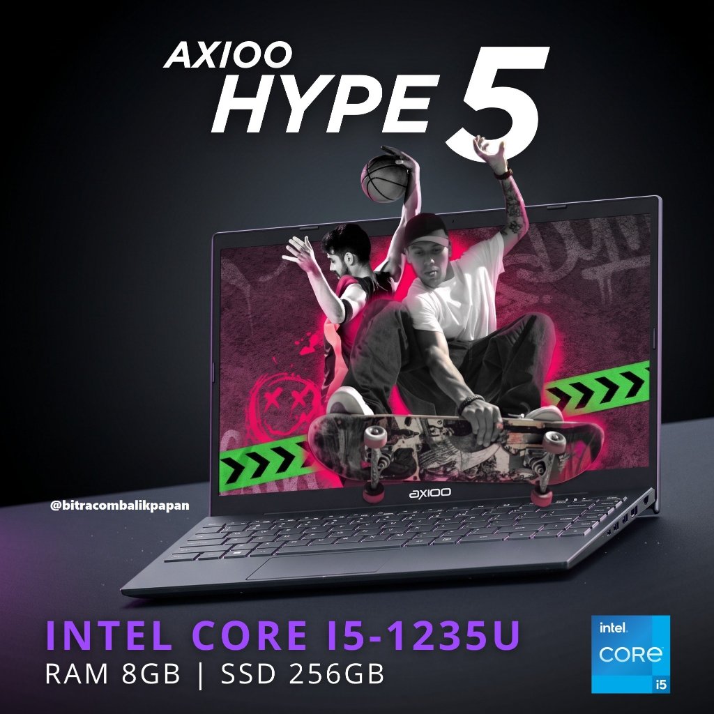Laptop Axioo Mybook Hype 5-JKT48 Intel Core i5-1235U