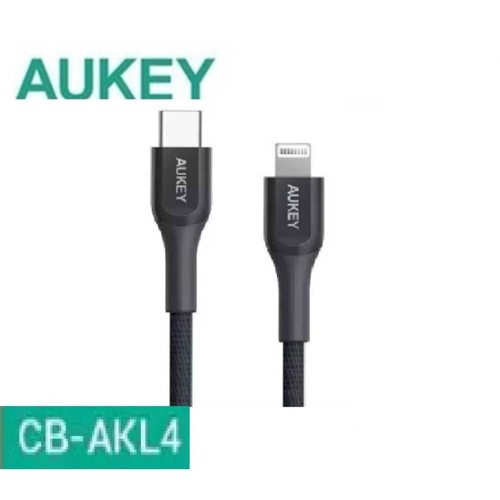 AUKEY Cable Kevlar Type C to Lightning MFI