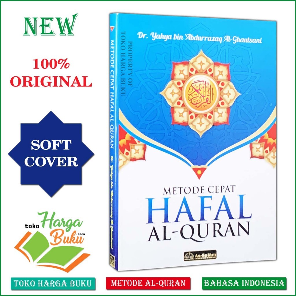 Foto Buku Metode Cepat Hafal Al-Qur’an UKURAN B6 Lengkap dengan Al-Quran Juz 28 29 30 As-Salam Publishing