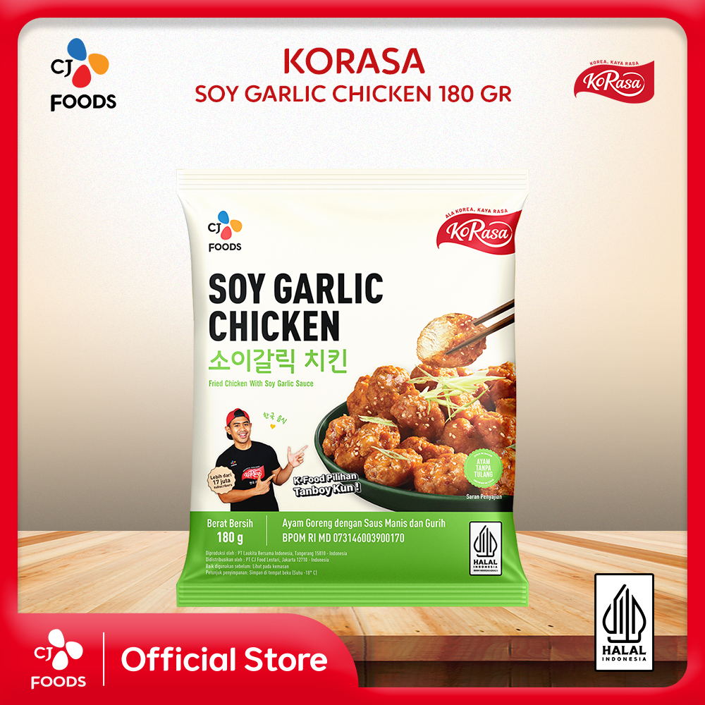 Korasa Soy Garlic Chicken 180 Gram