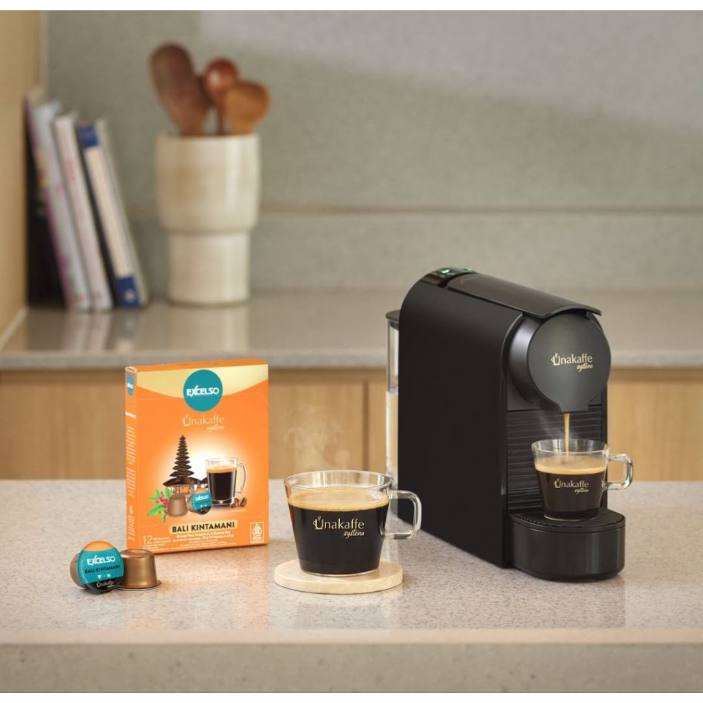Mesin kopi kapsul Excelso Unakaffe