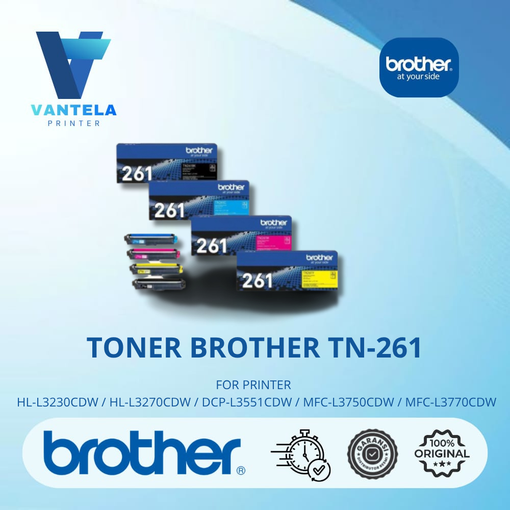 Toner Cartridge TN-261 Black & Colour MFC-9330CDW/MFC-9140CDN.
