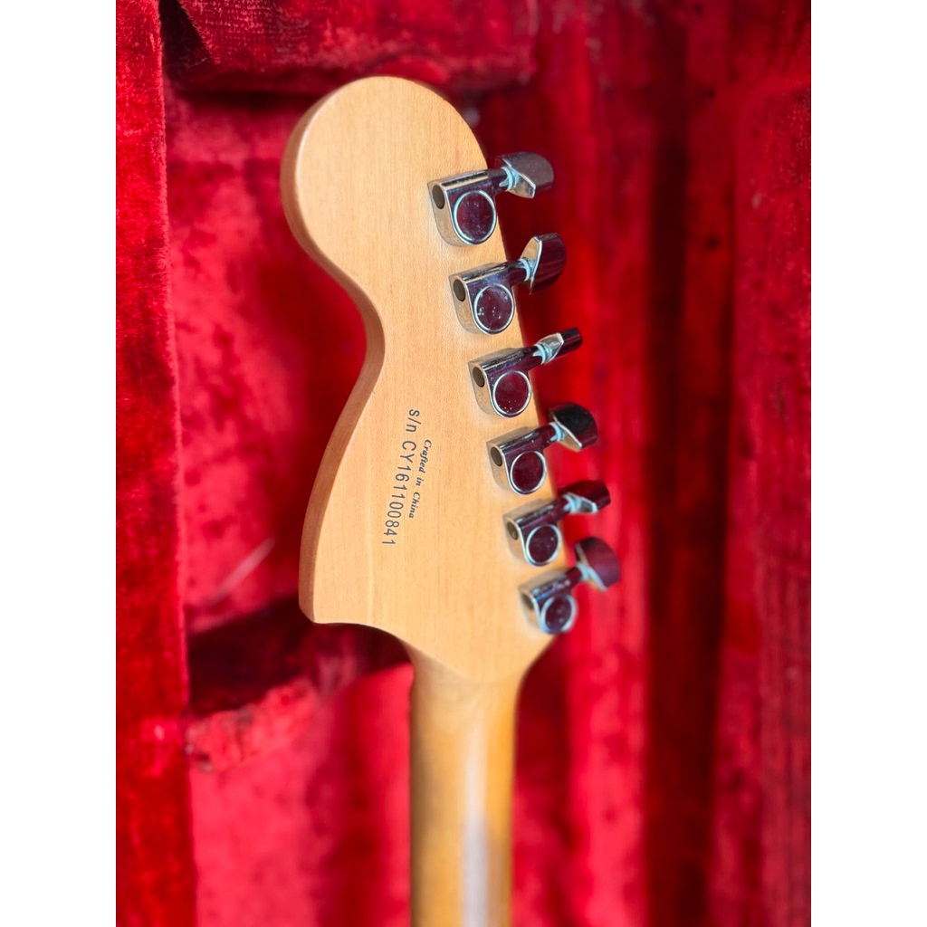 Gitar Squier by Fender Stratocaster Affinity Original Sunburst MIC 2016 no telecaster lespaul fernan