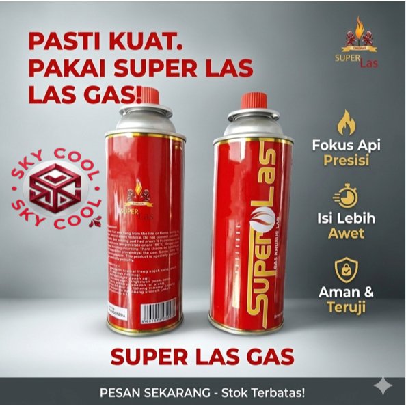 PROMO SUPER LAS GAS AC BUAT LAS AC