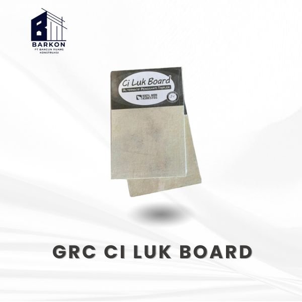GRC BOARD CI LUK BOARD 3,5MM 4MM 1200X2400 1220X2440 – PAPAN FIBER SEMEN PENGGANTI TRIPLEK PLAFON & 