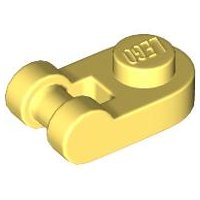 Lego Bright Light Yellow Part 26047 Plate, Round 1 x 1 with Bar Handle