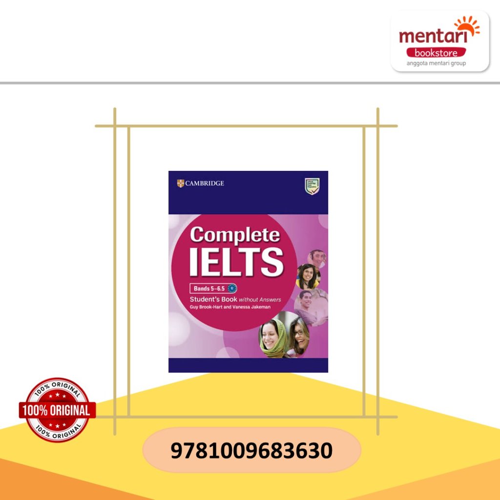 Cambridge Complete IELTS Student Book without Answer | Buku IELTS