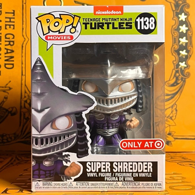 Funko Pop Movies: Teenage Mutant Ninja Turtles TMNT - Super Shredder Metallic #1138 | Only at Target