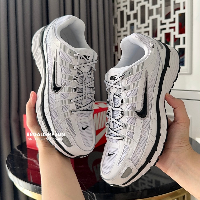 88GALLERY P-6000 White Black Metallic Silver