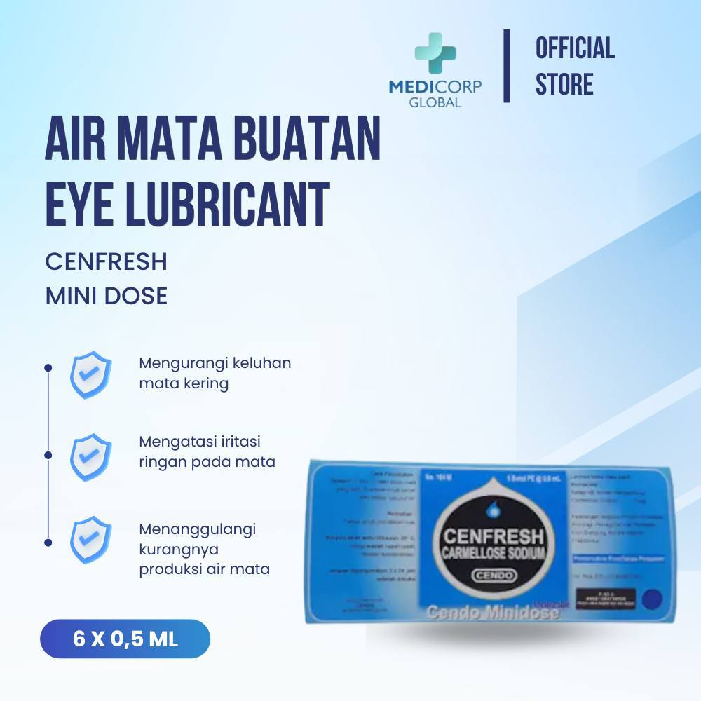 CENFRESH MINIDOSE - tetes air mata buatan untuk melembapkan mata kering
