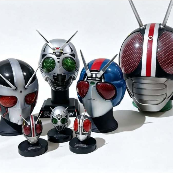 RMD RMW Helm Resin Kamen Rider Black RX Robo Bio Shadowmoon Action Figure