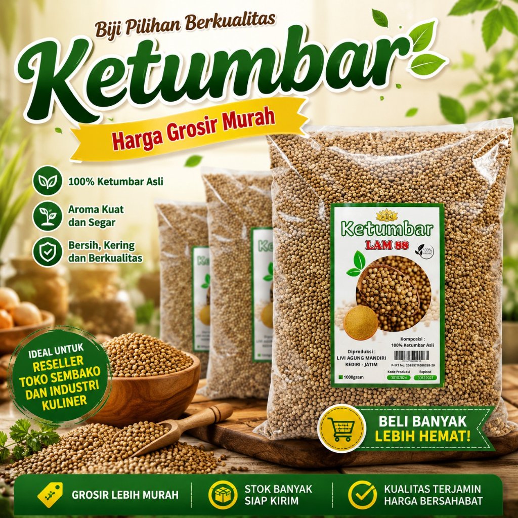 (GROSIR) KETUMBAR KILOAN PREMIUM