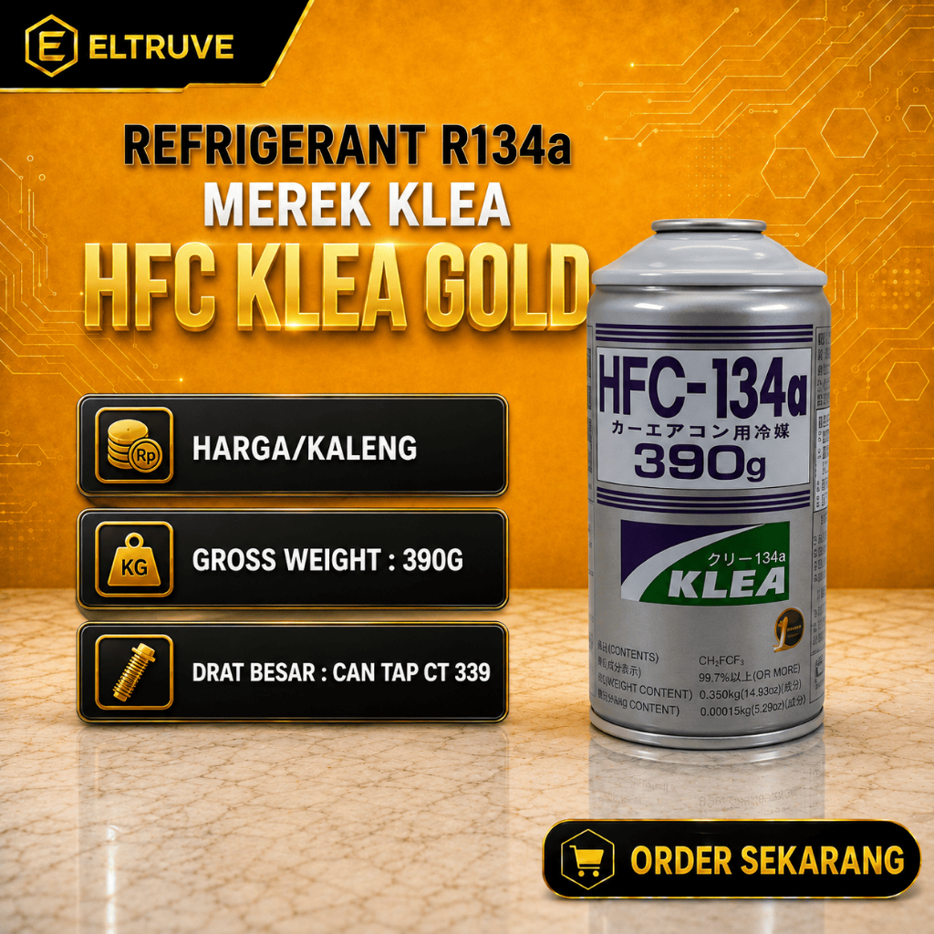 R134 R134a Refrigerant HFC Klea Gold
