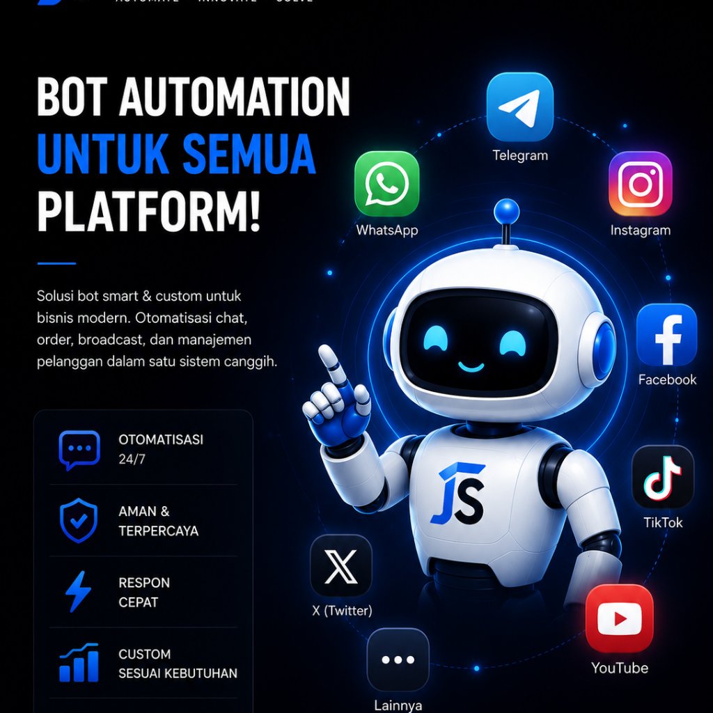 BOT CUSTOM | JASA PEMBUATAN BOT ( PYTHON, TELEGRAM, DISCORD, APLIKASI, WEB DLL)