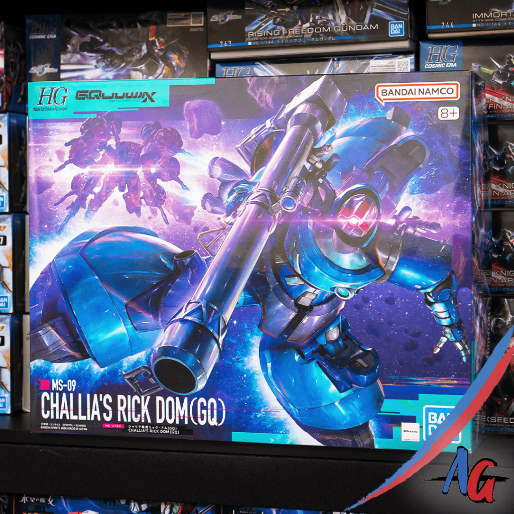 HG Challia Rick Dom GQ Bandai Model Kit