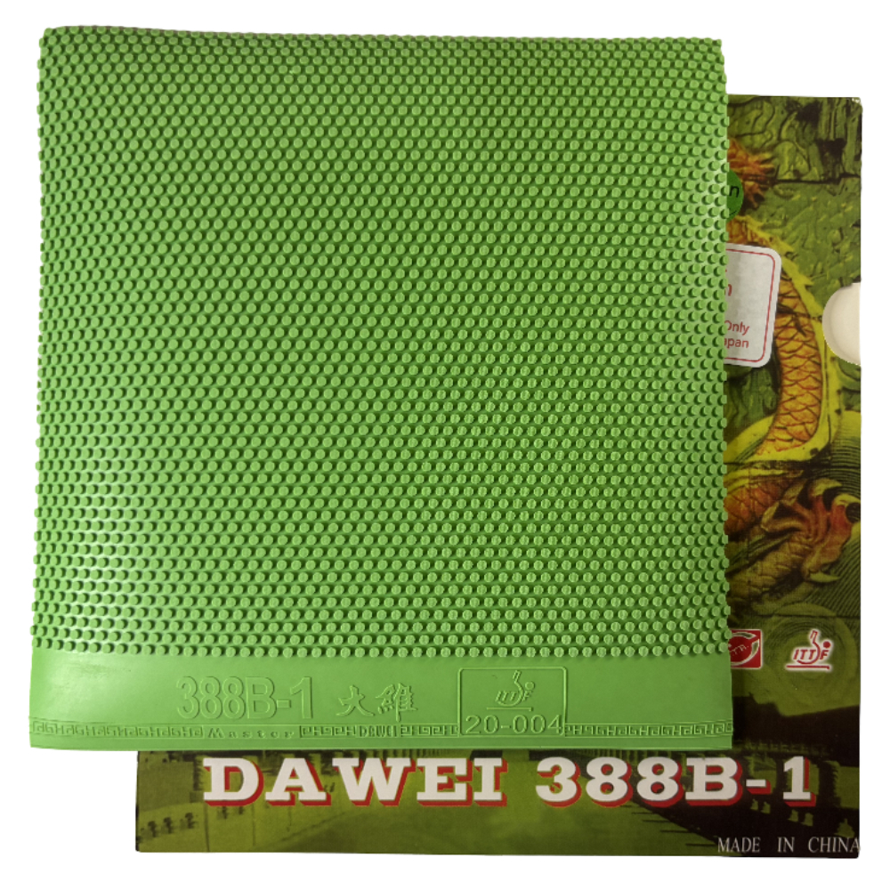 Dawei 388B-1 1.5mm - Rubber Karet Pingpong Bet Tenis Meja Bintik Serang Dawei 388B1