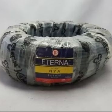Kabel Listrik NYA 4mm Eterna 100M / Kabel Listrik NYA 4mm 4 mm Eterna 100 Meter