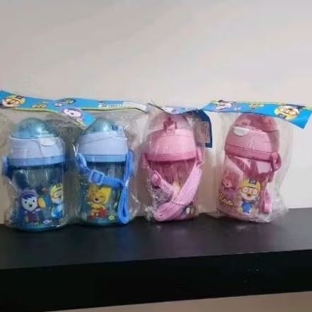 PORORO BOTOL MINUM ANAK TRANSPARAN ORIGINAL
