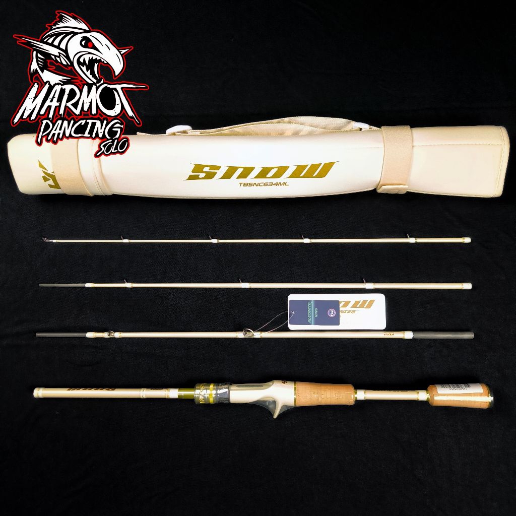 JORAN BC RAPALA SNOW TRAIL BLAZER TRAVEL ROD TBSNC634ML FUJI ALCONITE