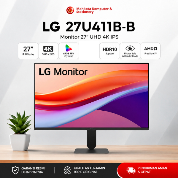 Monitor LG 27U411B-B 27 Inch FHD IPS 144Hz | Monitor 27 Inch