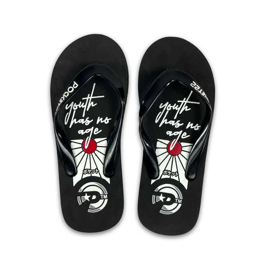 Pocket22 Sandal Jepit Spon Flipflop Distro Pria Wanita 1307 Ragusa
