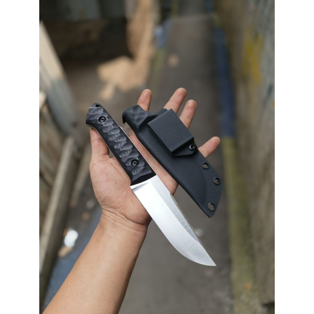 Pisau Camping Outdoor buschraft knife - survival Knife