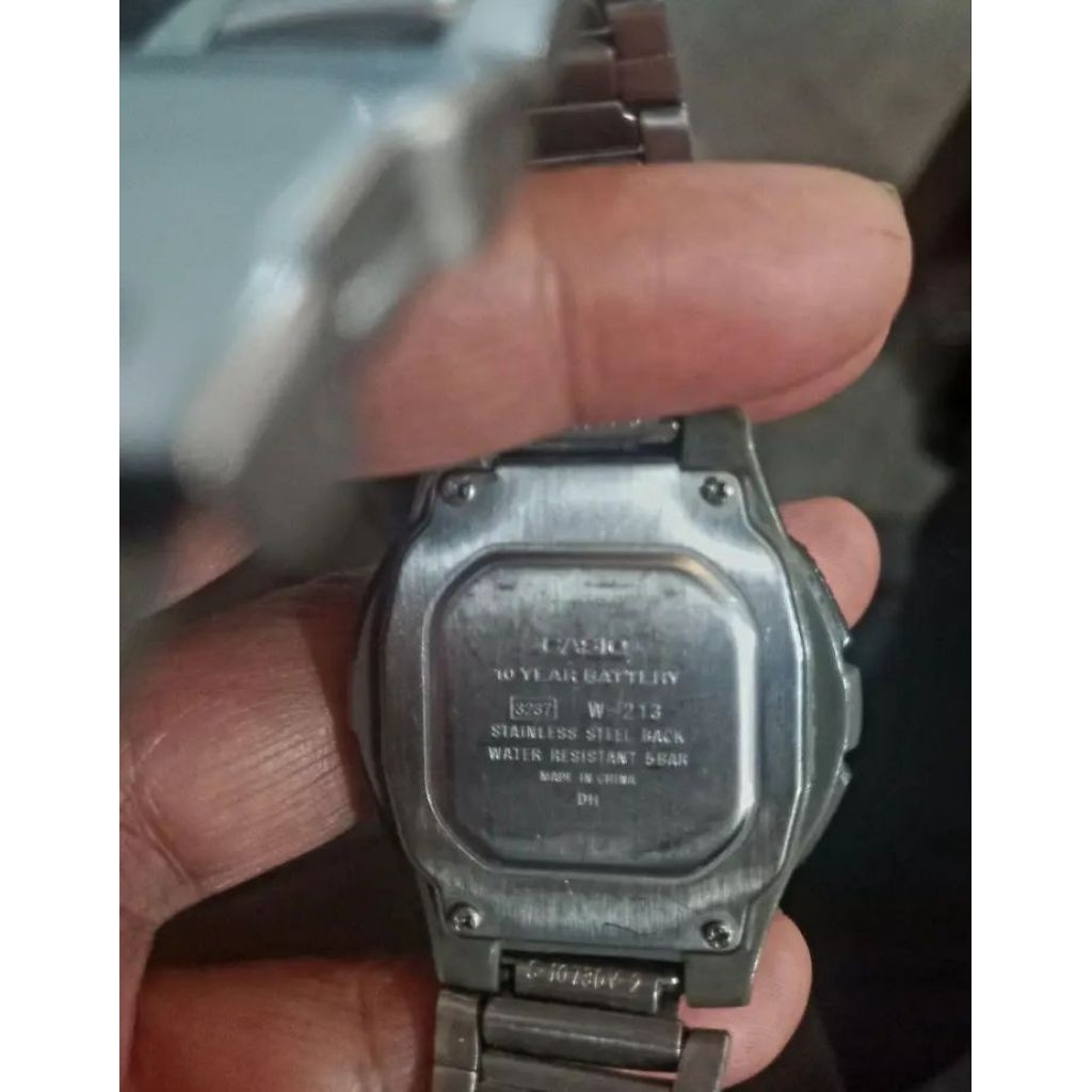 Jam Casio W-213 Original