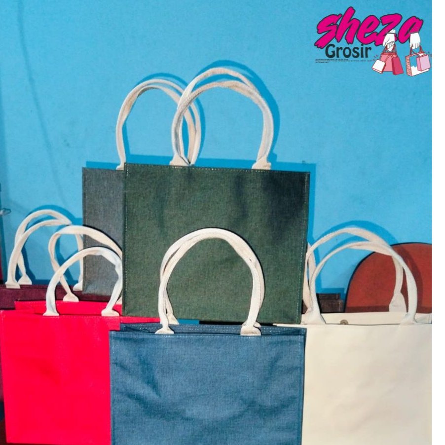 Tote bag tas shovenir denim D300