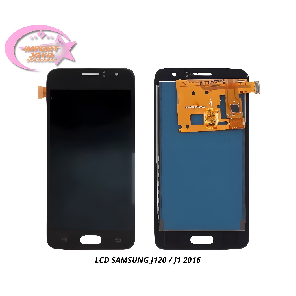 [ORIGINAL] LCD SAMSUNG J1 2016 / J120 - LCD FULLSET