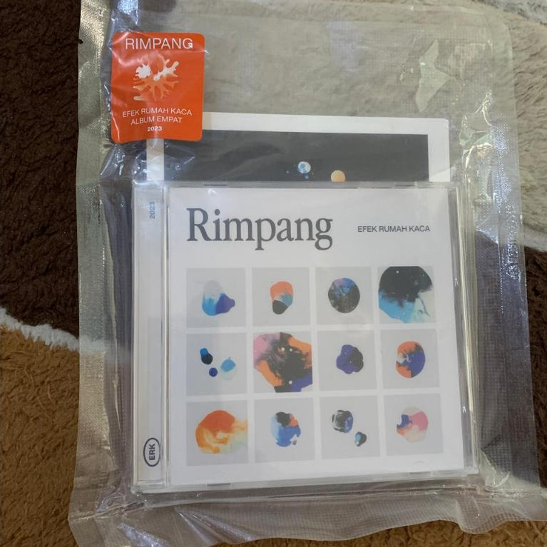 CD Musik Efek Rumah Kaca - Rimpang (NEW SEGEL)