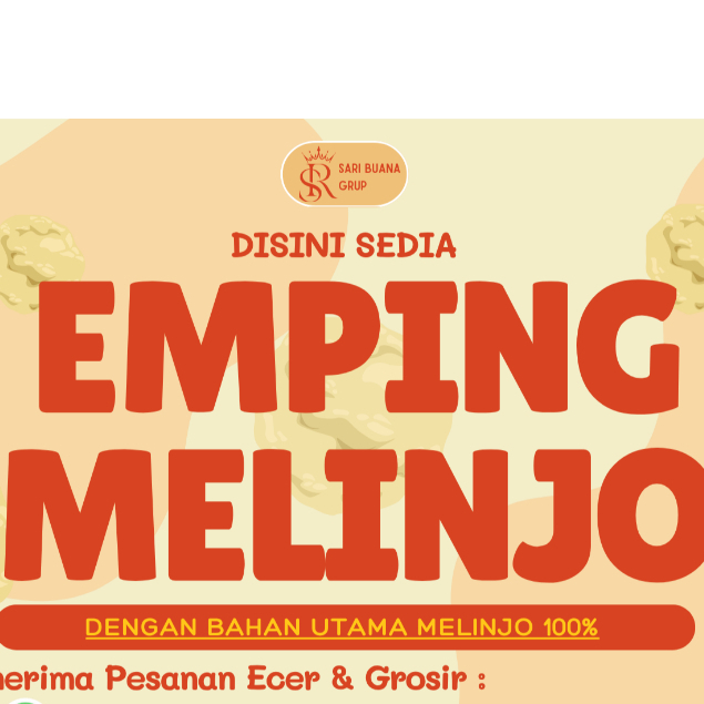 Emping Melinjo Mentah HN Super 500g Asli Cilegon