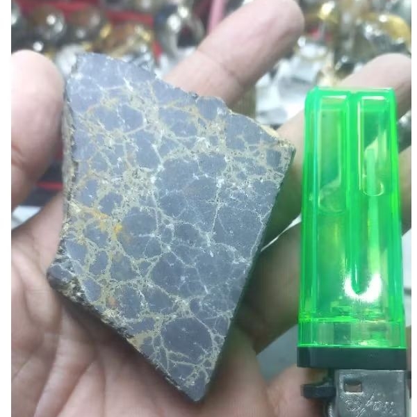 Batu Badar Semeru (Pirus Hitam)