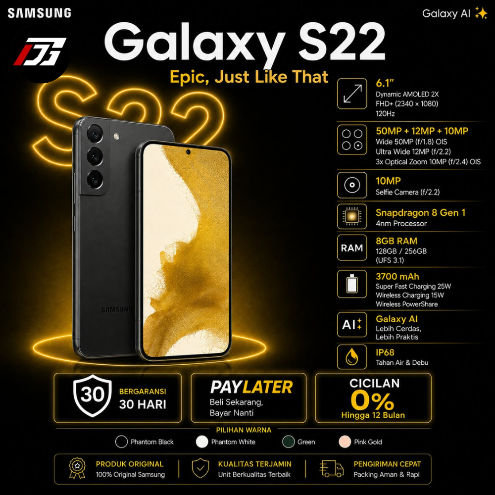 Samsung Galaxy S22 5G 8/256GB 128GB | S21 & S21 FE 5G 256GB 128GB SEIN Second Fullset Original