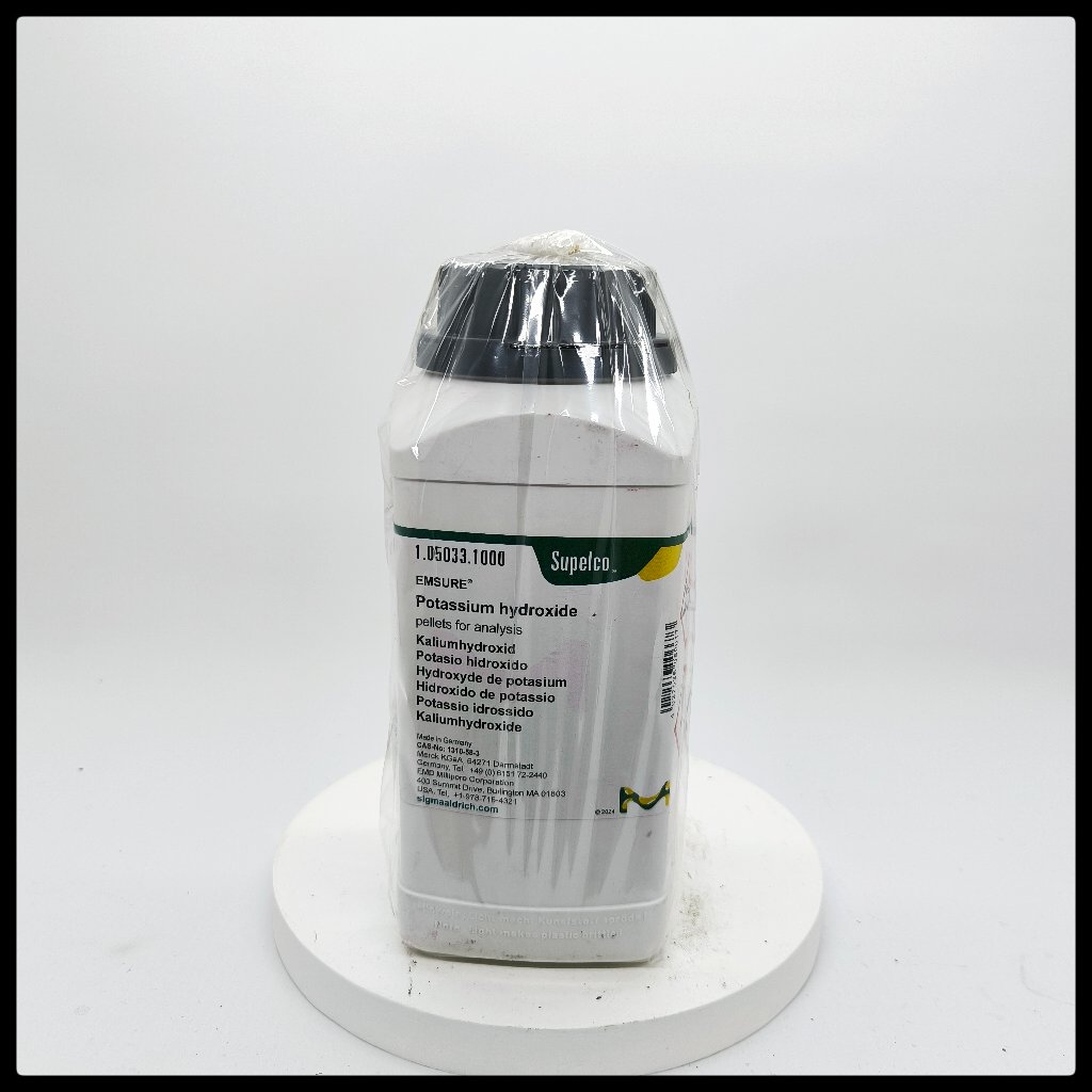 POTASSIUM HYDROXIDE / KALIUM HIDROKSIDA MERCK 105033 1GR (REPACK)
