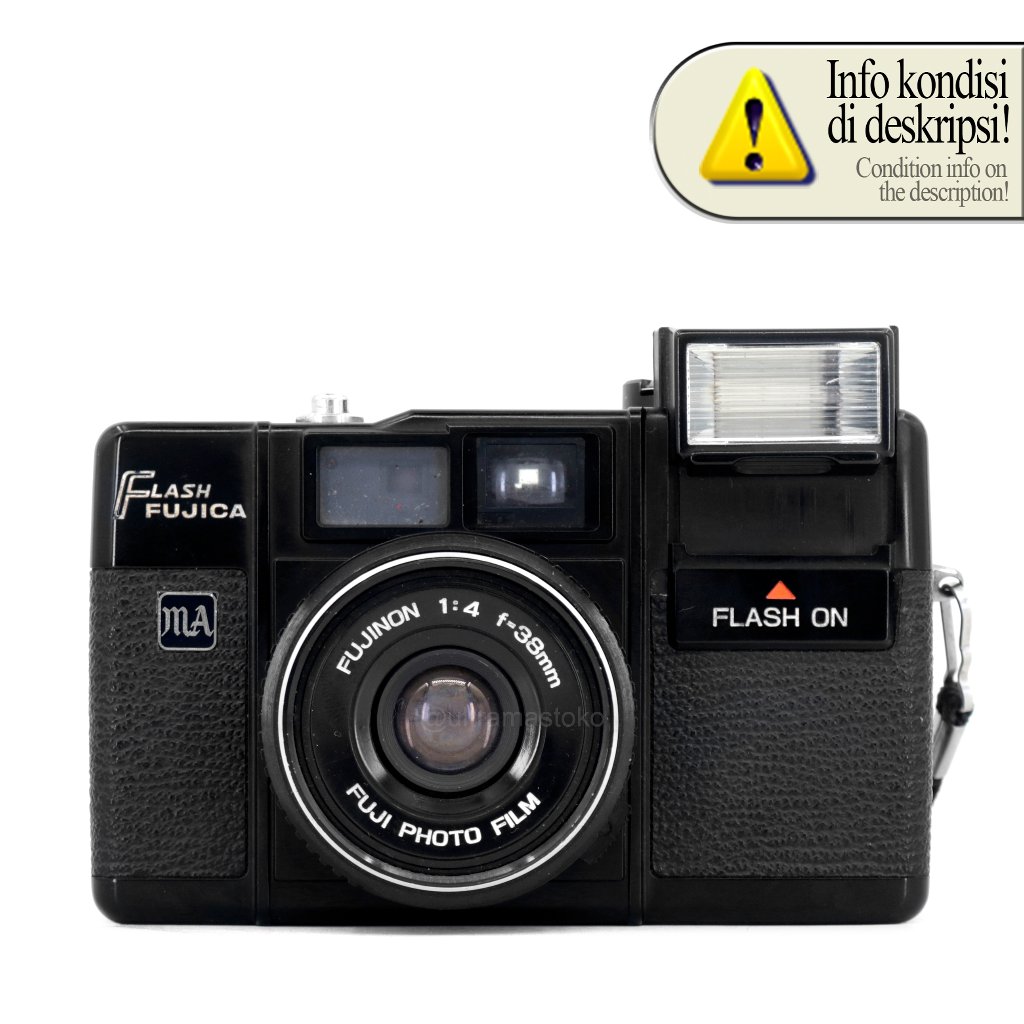 Kamera Film Analog FLASH FUJICA MA - Semi Range Finder 35mm Fokus Bebas Gulung Manual