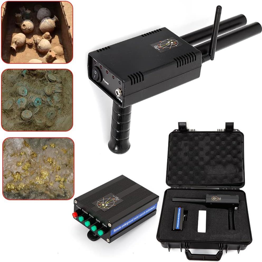 AKS PLUS PROFESSIONAL METAL DETECTOR / DETECTOR EMAS Range 1000M