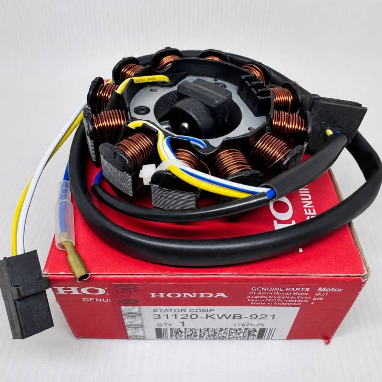 Spull Assy Stator Komplit Motor Honda Blade 110, Revo DX